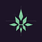 Letter H Cannabis Logo
