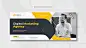 Digital marketing facebook cover and web banner template
