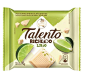 Barra de Chocolate Talento recheado, limão e chocolate branco, 1 unidade com 90g