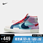 耐克 男/女 NIKE SB ZOOM BLAZER MID PRM 滑板鞋 DA8854 DA8854-500 41【图片 价格 品牌 报价】-京东