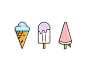 Ice cream icons dribbble
