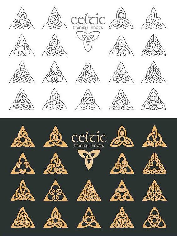 Vector celtic trinit...