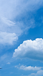 Blue Skies and Fluffy White Clouds
