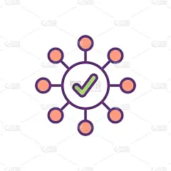 思维导图RGB颜色图标