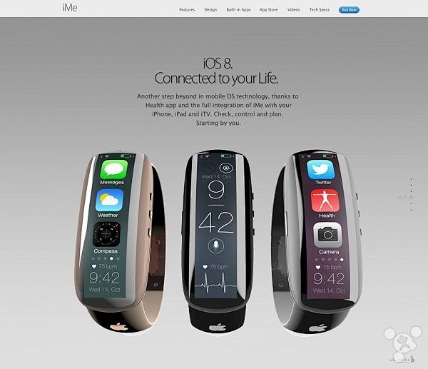 最新苹果可穿戴设备概念设计作品出炉: i...