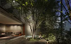 No.09日本广岛光学玻璃房，玻璃房的内与外-寂静与喧闹-是两个截然不同的世界。它是生活的过滤器, 木质车库的外层是引入注意的玻璃砖墙，玻璃房的入口处后面是一个隐蔽的绿色园地，园中有大批的绿色植物，过滤着从东房射进玻璃房所有房间的太阳光线，保证了室内光线的柔和。由日本建筑师中村拓志设计。