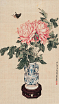 刘奎龄国画花鸟作品