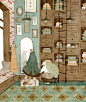 #我是动画人# #心上一画# 

Vanessa Gillings

美国插画师 / TWI : vanessagillings

更多作品欣赏：O每日一画 | 你是她最棒的礼物 ​​​​