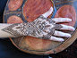 henna for a bellydancer