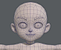 base mesh boy character v03 3d model low-poly max obj mtl 3ds fbx ma m1