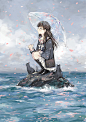 海 绘师：ダンミル 本作品pixiv id=62593161