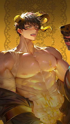 拁采集到男♂1号