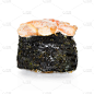 虾,寿司,刺身船,开胃品,传统,生食,膳食,海产,特写,白色