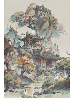 真怔整郑一咦乙逸采集到国风建筑