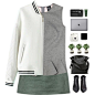 Enjoy my new group:
http://www.polyvore.com/express_yourself_lt/group.show?id=198035

#peplum #greenandgrey #bomberjacket