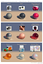 多种材质球的手绘画法_CG教程_朱峰社区3D教程