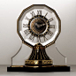 art deco clock: 