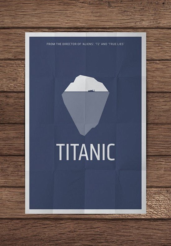 《泰坦尼克号》 （1997，浮在海上的冰...