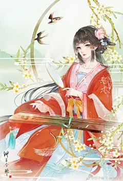 古风插画  图/饼子会飞