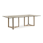 In The Clear : Modern Artisan Dining room : : ATS-DINTAB-004 | Caracole Furniture