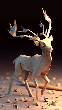 young不歇菜采集到Low-poly 低边形