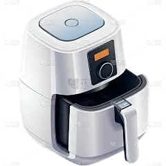 立体空气炸锅贴纸