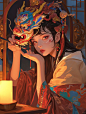 怪诞恐怖美学|画皮 - 小红书