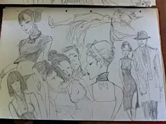 YaxinSpace  的插画 速写本本