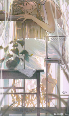 呆兔纸采集到美 插/光