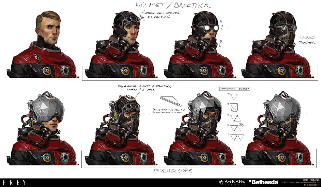 PREY - Morgan suit, Fred Augis : Artwork for Prey game by Arkanes ...