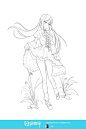 人物构图练习—动漫插画构图提升训练