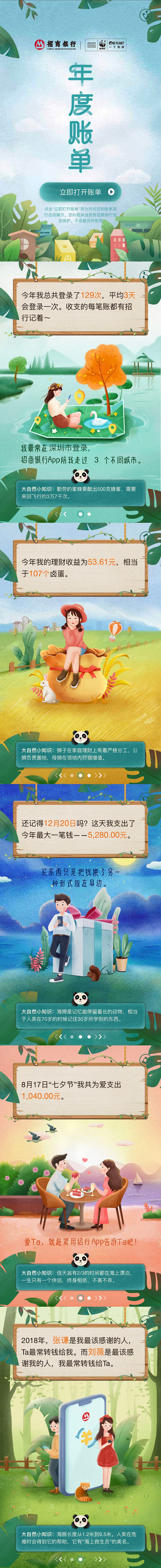 银行年度账单