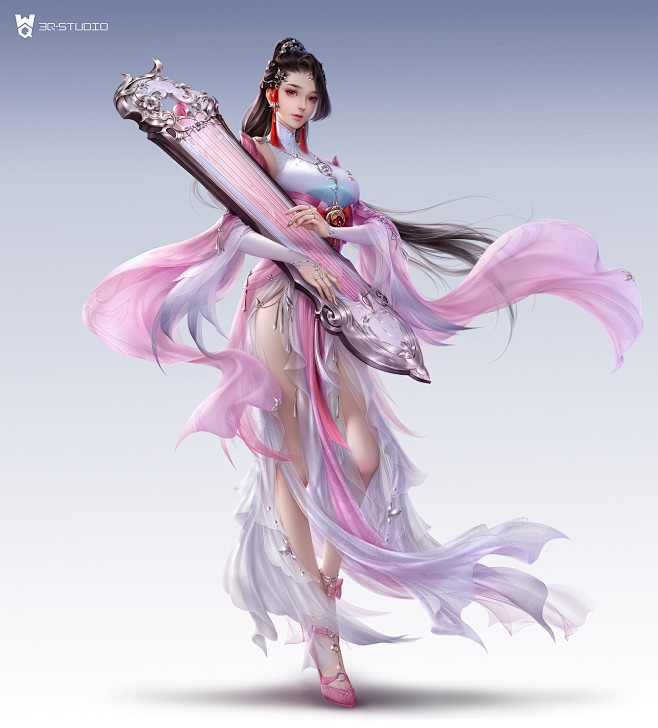 Image中国风美宣 宣传图 角色原画 ...