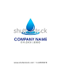 Water Drop Logo Design Template