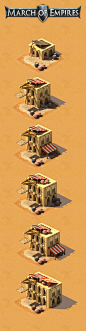 March of Empires buildings and assets, Nikolay Petrov : Part of my works to March of heroes 
Copyright: Gameloft 2015