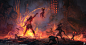 TESO - Flames of Ambition, Grafit Studio : We are excited to share a new key art illustration we have created for The Elder Scrolls Online Flames of Ambition update! 

https://www.elderscrollsonline.com/en-us/updates/dlc/flamesofambition
© 2021 ZeniMax Me