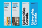 Universities Canada serves as the voice for higher education, research and innovation for its 97 member institutions. The organization needed a contemporary brand identity to bring forward its new name, one that could represent its multifaceted nature and