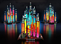 BACARDI MEGAPOLIS LIGHT INSTALLATION 2012 on Behance