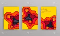 橙色,黄色,红色,秋天,叶子,矢量,褐色,九月,十月