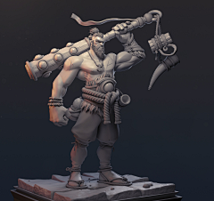 小铜钱儿采集到【zbrush】——怪物  异形