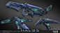 Halo 5 Plasma Caster, Andrew Bradbury : The new Plasma Caster from Halo 5