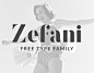 Zefani - Free Type Family