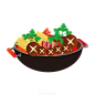 食品美食插画PNG图片