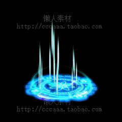 手游游戏 装备饰品流光UI界面边框按钮B...