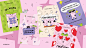Character design  Mascot pig stickers Telegram ILLUSTRATION  Character character illustration pink shopping mall