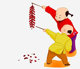 新年放鞭炮
