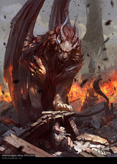 Aladagu采集到demon/monster/evil