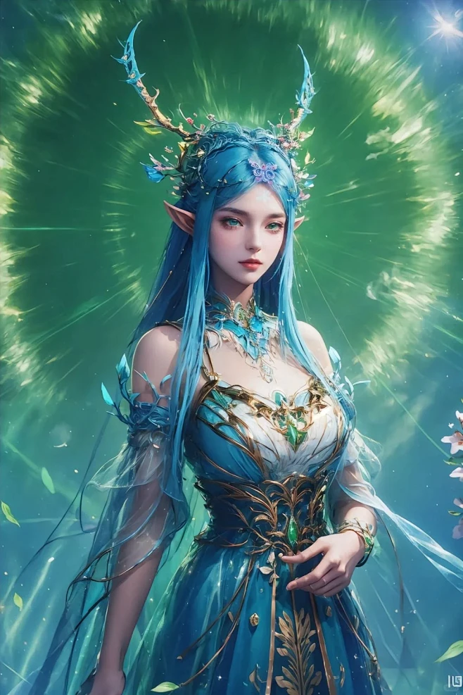 神印王座自然女神 - 小红书-花瓣网