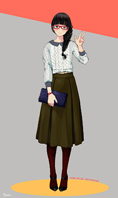左亦采集到girl