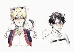 迦勒底男友力决赛：喵系男友vs-青 鵲